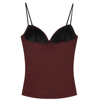 Corset Camisole Sans Manches — Haut Femme Sexy