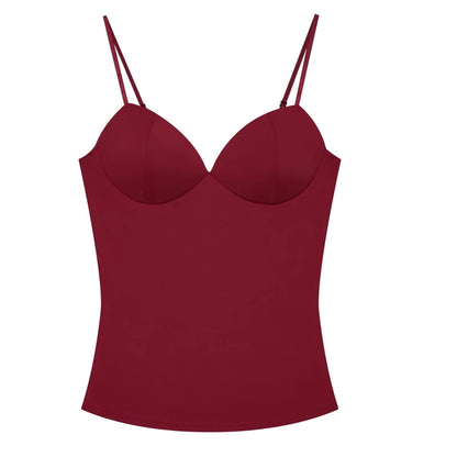 Corset Camisole Sans Manches — Haut Femme Sexy