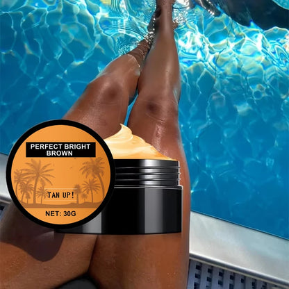 Crème Bronzante Accélératrice — Hâle Doré Longue Durée Corps & Visage