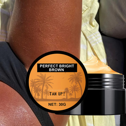 Crème Bronzante Accélératrice — Hâle Doré Longue Durée Corps & Visage